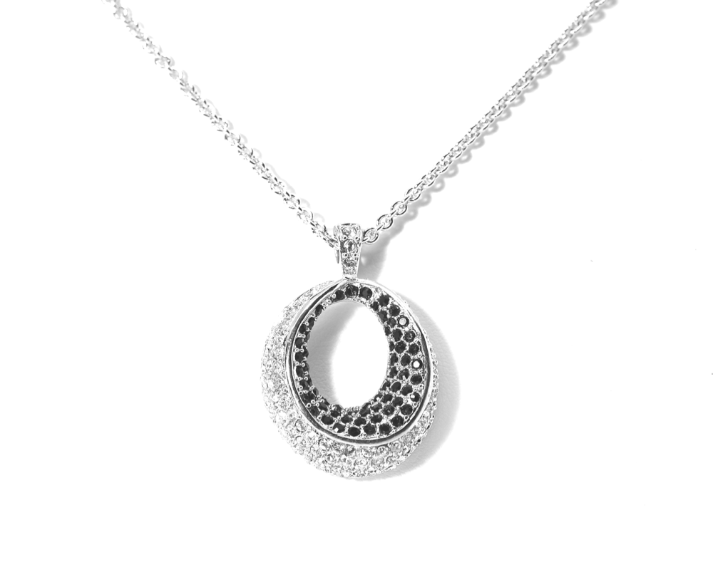 Colgante Oval Noir