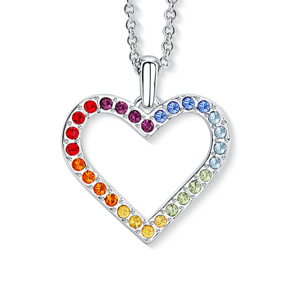 Colgante de corazón de chakra