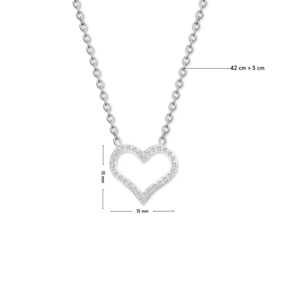 Colgante Corazón Brillante