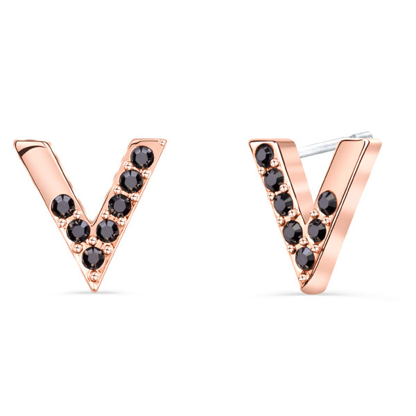 Pendientes V Brillante