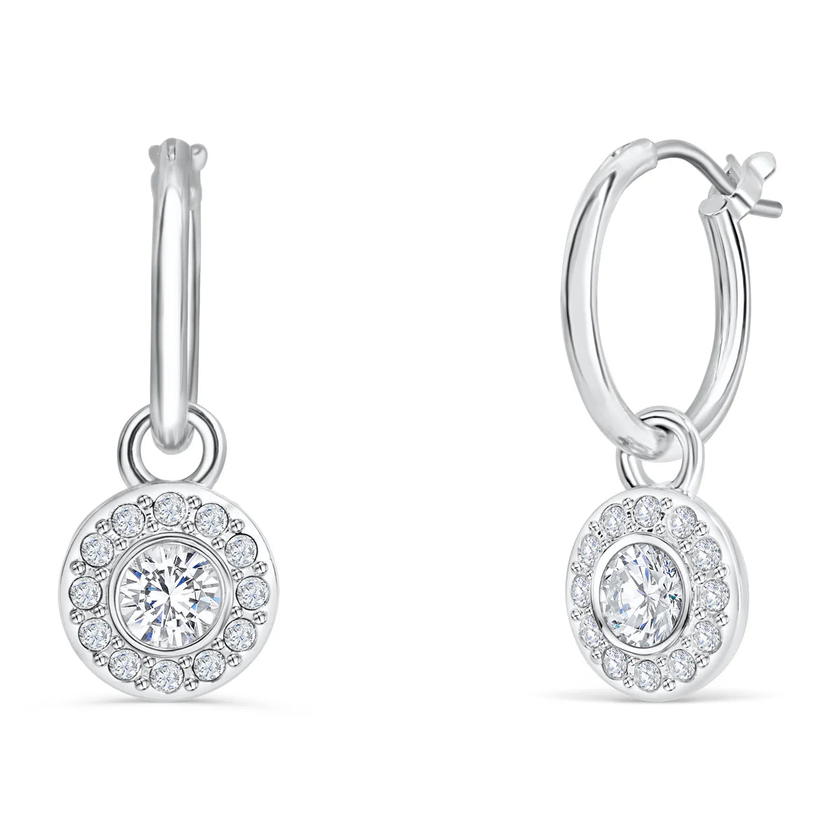 Pendientes Classic Solitaire Hoops