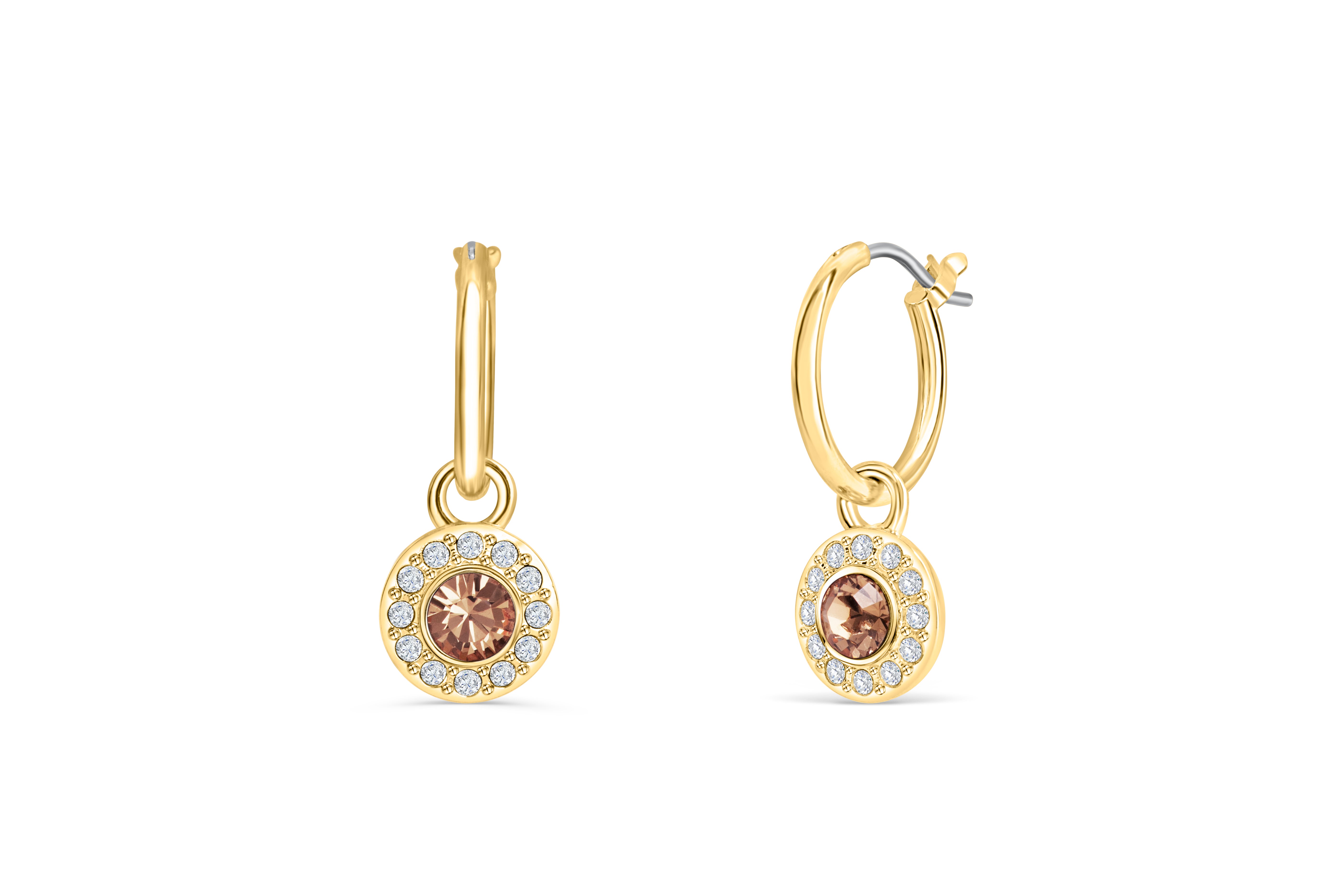Pendientes Classic Solitaire Hoops