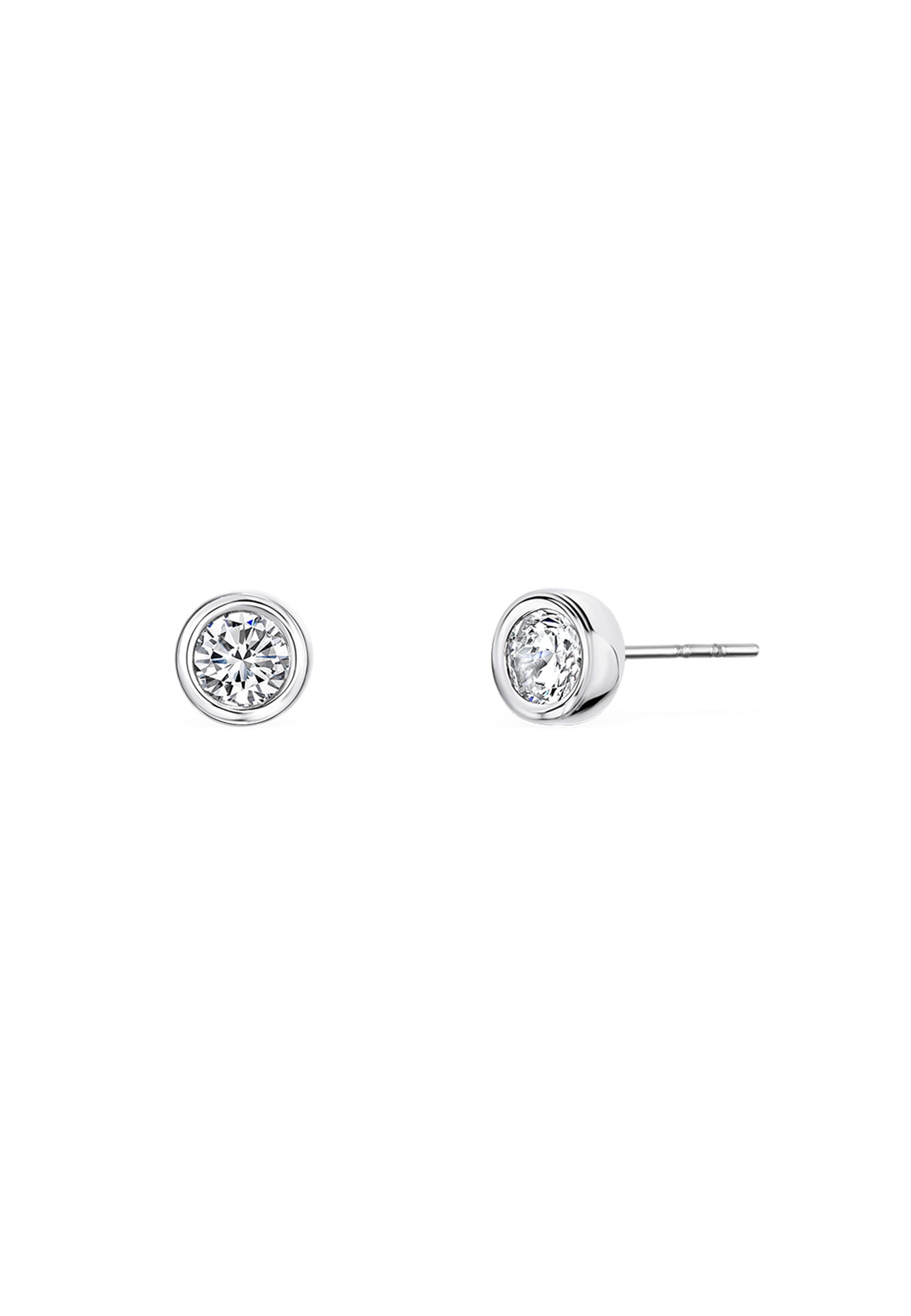 Pendientes de cristal Solitare