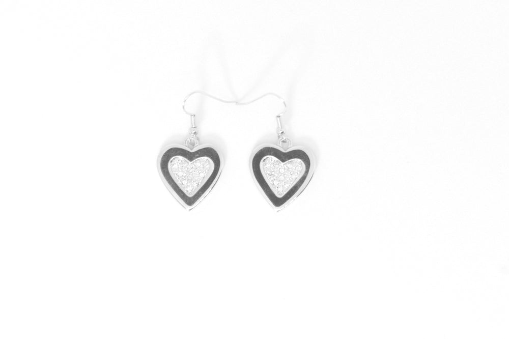 Pendientes Heart Sparkle