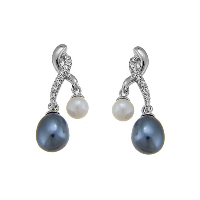 Aretes Perlas Dúo