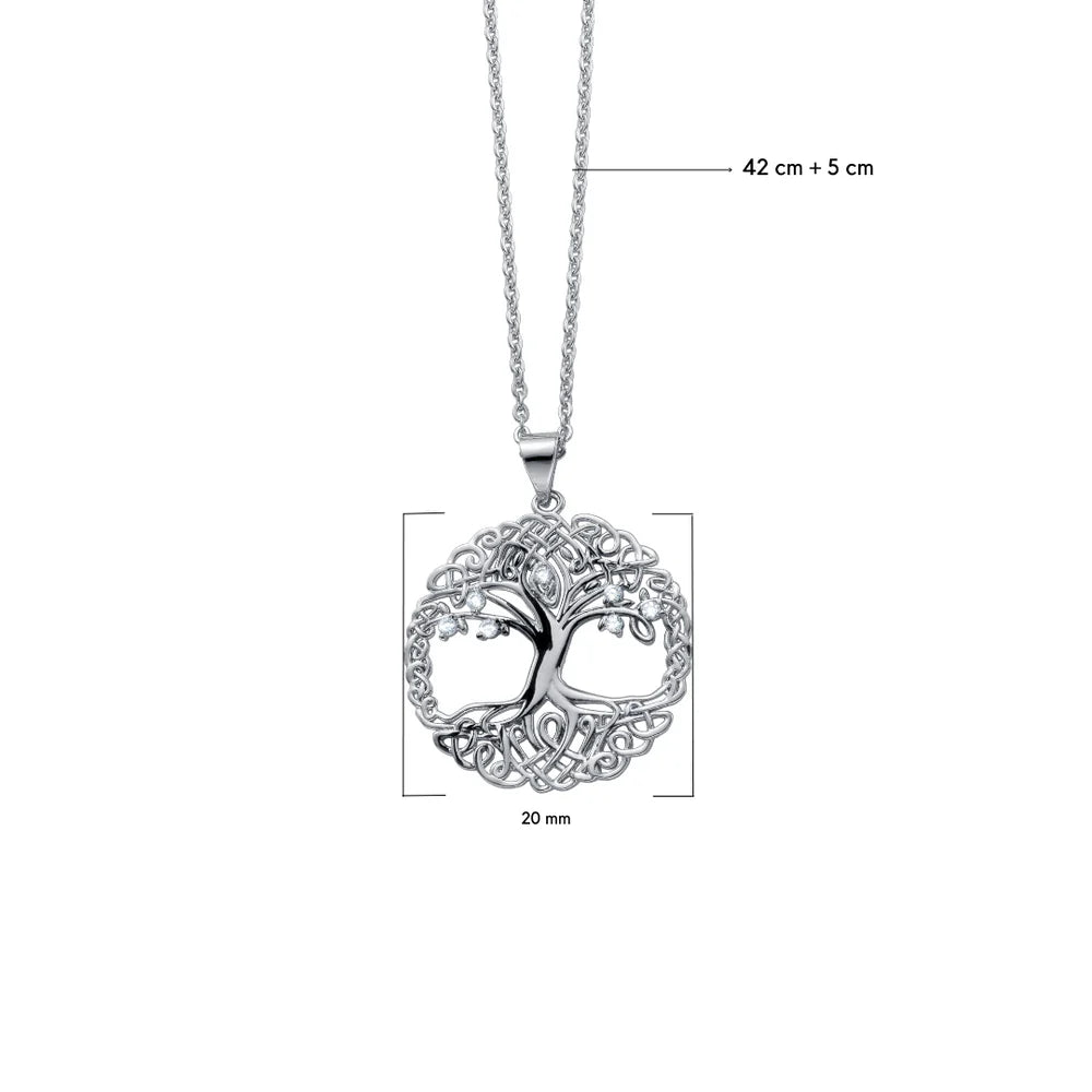 Colgante del Árbol de la Vida Infinito
